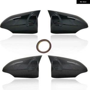 車用バックミラー カバー ミラー ケース ハウジング シェル トヨタ ヤリス 2012-2019 カーアクセサリー - Carbon　fiber　pattern