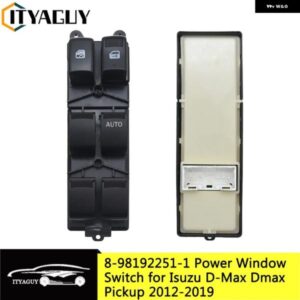 フロント 右ハンドル 用席側電動パワーウィンドウ コントロール スイッチ ISUZU D-MAX DMAX PICKUP 2012-2019 8-98192251-1 8981922511