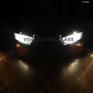 ライト シュコダ オクタビア 5E MK3 LCI 2017 2018 2019 フロント バンパー LED / ハロゲン フォグランプ ライト / グリル カバー / ワイヤー ハーネス - 1pc　Right　Grille
