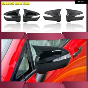 ミラー カバー ホンダ シビック FD6 2006 - 12 アクセサリー ブライトブラック ケース カーシールド