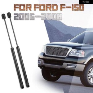 2個 車用フロントフード リフト サポート ショックストラット フォード F-150 2005 2006 2007 2008 カーアクセサリー