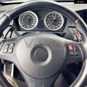 車用 ステアリングホイール パドル 延長 シフター BMW E90 E91 E92 E93 M3 E9X M3 E70 X5M E71 X6M ステアリングホイール ギア パドル 延長 - Black
