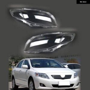 トヨタ カローラ 2007 2008 2009 車用 フロント ヘッドライト レンズ カバー シェル ヘッドランプ ランプシェード ランプカバー クリア