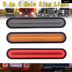 2個 防水 12V 24V トラック LED テールブレーキストップライト リアランプ ストップリバース インジケーター フォグランプ トレーラー車 テールライト