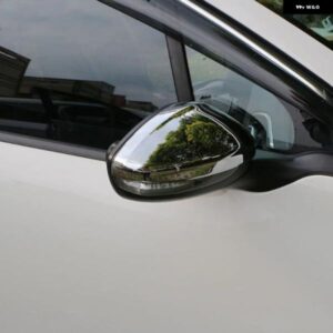 プジョー 2008 208 GTI 2014 - 2018 車用 ABS クローム バックミラー カバー ステッカー アクセサリー