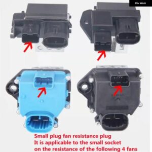 適合 プジョー 307 308 301 408 3008 シトロエン C4Lファンモータープラグファンスピード 制御 モジュール コネクタ - A　pair　of　prices