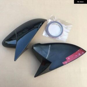 ミラー カバー バットミラー カバー フォルクスワーゲン シロッコ ミラー カバー ピアノブラック 2個 左右 2008-2017 - 1　set　Carbon　pattern