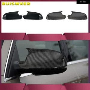左右グロス ブライトブラック リアビューウィングミラー カバー キャップ アウディ A4 B8.5 S4 2011-2016 A3 8P 2010-2013 A5 S5 2010-2016