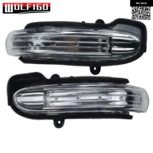 メルセデス C クラス W203 C230 C240 C32 2004 - 07 4ドア 車用 LED ミラー ウィンカーライト LH / RH 2038201521 2038201621