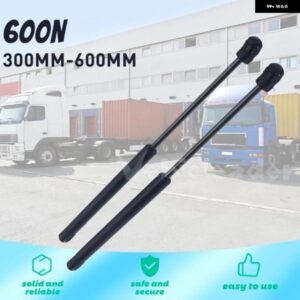 2個 600N 300/350/400/450/500/550/600MM 車用ガスストラット スプリング ショック リフト サポート RVウィンドウ ストレージ ダンパー キャンピングカー