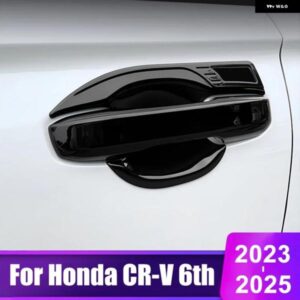ホンダ CRV 2023 2024 2025 CR-V 第6世代 ハイブリッド ABS カーボン ドアハンドル ボウルカバー トリム アクセサリー