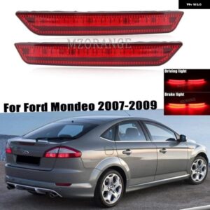 ブレーキ ハザード灯 フォード モンデオ 2007 2008 2009 2010 LED テール リフレクター ストップシグナル 2個 リア バンパー ライト カーアクセサリー