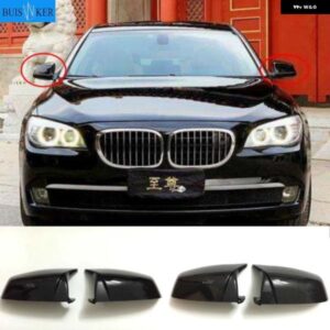 ホーンキャップ M スタイル ブラックサイドウィングミラー キャップカバー BMW 5 6 7シリーズ F01 F02 F03 F04 F06 F07 F10 F11 F12 F13