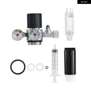 水槽用CO2 ジェネレーター フィルター 値 ダブルメーター 水槽用CO2 コントロール カーボン フィルター エレメント アクセサリー フィルター DIY - Single　meter