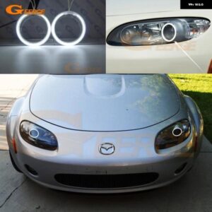 マツダ MX5 MX-5 MIATA ロードスター 2006 2007 2008 超高輝度 CCFL エンジェルアイ ハローリングキット カーアクセサリー