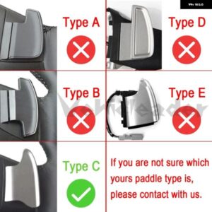 車用 ステアリングホイール シフト パドル シフト エクステンション ホンダ シティ HR-V ヴェゼル 2015 - 20 カーアクセサリー - Red