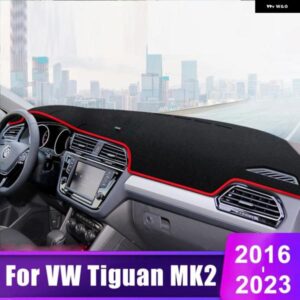 フォルクスワーゲン VW ティグアン 2 MK2 Rライン 2016 - 23 車用 ダッシュボード サンシェード カバー マットアクセサリー