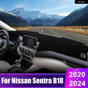 日産 セントラ B18 2020 - 24 車用 ダッシュボード カバー サンシェード 光を避けるマット インストルメント パネル パッド アクセサリー
