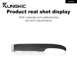 防止ストリップ ステッカー フォード エクスプローラー 2020 - 23 バックミラー ドアノブ 装飾 - carbon　fiber　pattern