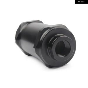 ブラック AN6 / AN8 / AN10 インライン燃料 フィルター E85 エタノール 100ミクロン ステンレス - AN10