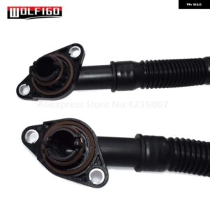 左/右 BMW X5 X6 550I 650I 750I N63 クランクケース ブリーザー バルブ ホース 11157575641 11157575640 11157646086 11157646087 - 11157646086