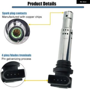 036905715F 036905715H イグニッション コイル VW ジェッタ ゴルフ パサート ビートル ポロ アウディ シュコダ 036905715 036905715G - 4pcs