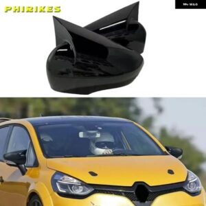 ルノー クリオ 4 MK4/キャプチャー/ゾエ 2012 - 17-2019 車用 バックミラー サイドミラー カバー ウィングキャップ ドアシェル トリム