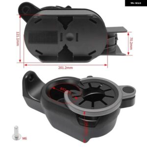 車用センター コンソール ドリンク ホルダー カップ メルセデスベンツ スマート フォーツー 451 2007-2015 A4518100370 - as　picture