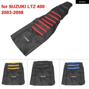 スズキ LTZ 400 Z400 リブ付きグリッパーシートカバー 2003-2008 クワッドスポーツ Z400 LTZ400 2X4 / 限定版 / スペシャル版