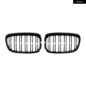 フロント バンパー キドニー グリル ラジエーター ガード グリル Mパフォーマンス カーアクセサリー BMW 1シリーズ F20 F21 2011-2014 - Carbon　Look