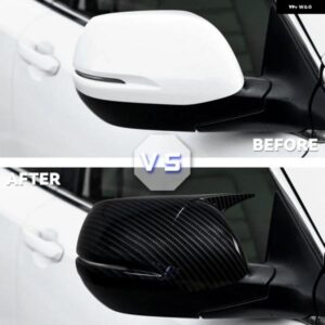 車用カーボン バックミラー カバー キャップ ハウジング ホンダ CRV CR-V 2012-2016 カバー 外装 ミラー - Carbon　Look