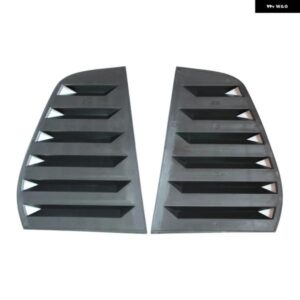 ペア リアサイドウィンドウ トリム スポイラー VW ゴルフ 5 ゴルフ 6 ゴルフ 7 MK5 MK6 MK7 MK7.5 2003-2020 ウィンドウシャッターカバー ルーバー - Golf　5　Carbon　Look