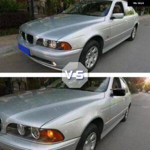 車用サイドドア バックミラー サイドミラー カバー キャップ BMW E46 316I 318I 318D 320D 320I 323I 325I 328I 330D 330I 330XI 1998-2005 ABS - Carbon　Fiber　Look