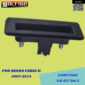 リア トランク ロックリリースハンドルスイッチ シュコダ ファビア II 2007-2014 5J0827566E 5J0 827 566 E 5J0827566B 5J0827566C 5J0827566D