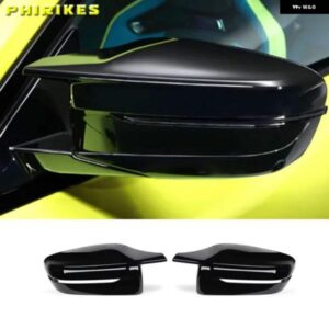 明 サイドウィングバックミラー カバー キャップ BMW 3シリーズ G20 G21 G28 320D 330E 330I 2019-2022 M4 スタイル LHD RHD