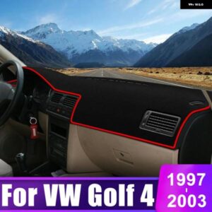 フォルクスワーゲン VW ゴルフ 4 MK4 1997 - 03 車 ダッシュボード サンシェード カバー 滑り止め パッド マットアクセサリー