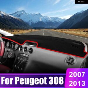 プジョー 308 308SW 308GTI T7 2007 - 13 車用 ダッシュボード サンシェード カバー マット パッド アクセサリー