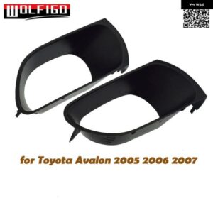 フォグランプ カバー トヨタ アバロン 2005-2007 52128AC901 52127AC901 フォグランプ グリル ベゼル シェード フロント バンパー ドライビングライト