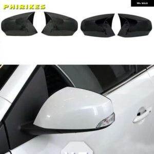 ルノー フルエンス 2011-2015 車用 リアビュー サイドミラー カバー ウィングキャップ ステッカー 外装 ドア リアビューケース トリム カーボン
