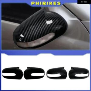 メルセデスベンツ E C クラス W211 W203 2001-2007 パーツ スタイリング カーサイドドア バックミラー サイドミラー カバー キャップ M スタイル
