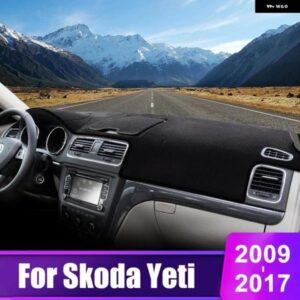 シュコダ イエティ 5L 2009 - 17 車 ダッシュボード カバー サンシェード 滑り止めマット インテリア アクセサリー
