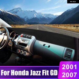 ホンダ ジャズ MK1 2001 - 07 車 ダッシュボード カバー 計器デスクサンシェード 滑り止め パッド アクセサリー