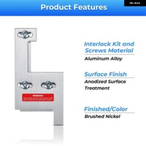 ジェネレーター インターロックキット GE GENERAL ELECTRIC 垂直メイン 150 200 アンペア パネル 設置間隔 2 1/4インチ