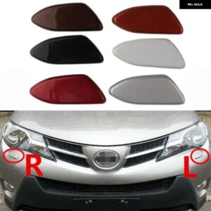 フロント ヘッドランプ ヘッドライト ウォッシャー スプレーノズルカバー キャップ トヨタ RAV4 2013 - 16