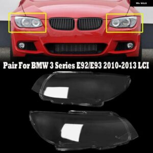 車用 ヘッドライト レンズ シェルカバー BMW E92 E93 LCI 328I 325I 335I 3.0L 2010 - 13