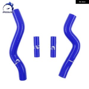 2001-2008 スズキ RM250 RM 250 オートバイ バイク シリコン製 ラジエーター クーラント ホース チューブ パイプ キット - Matt　Black