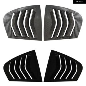 車用リアサイドウィンドウシャッター トリム スポイラー カバー BMW 3シリーズ F30 318I 320I 325I 330I 2013-2019 リアトライアングルウィンドウスポイラー - Carbon　Look