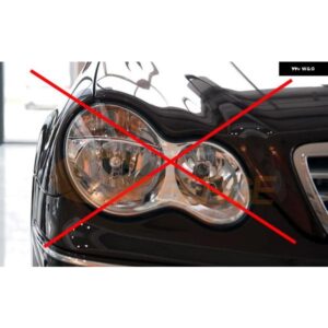 メルセデスベンツ C クラス W203 C230 C320 C350 C55 C32 2001 - 2005 2006 2007 デイライト 超高輝度 COB LED エンジェルアイ ハローリング - For　This　Headlight