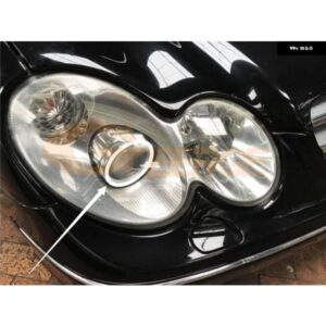 メルセデスベンツ CLK クラス W209 C209 A209 CLK500 2003 - 06 - 2009 超高輝度 CCFL エンジェルアイ ハローリング - For　Facelift　Xenon