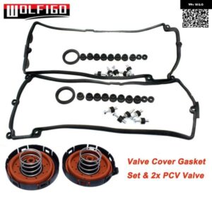 左 右 エンジン バルブ カバー ガスケットPCV バルブ BMW E60 E63 E64 E70 X5 4.4I N62 4.8I 11127513194 11127513195 11127547058